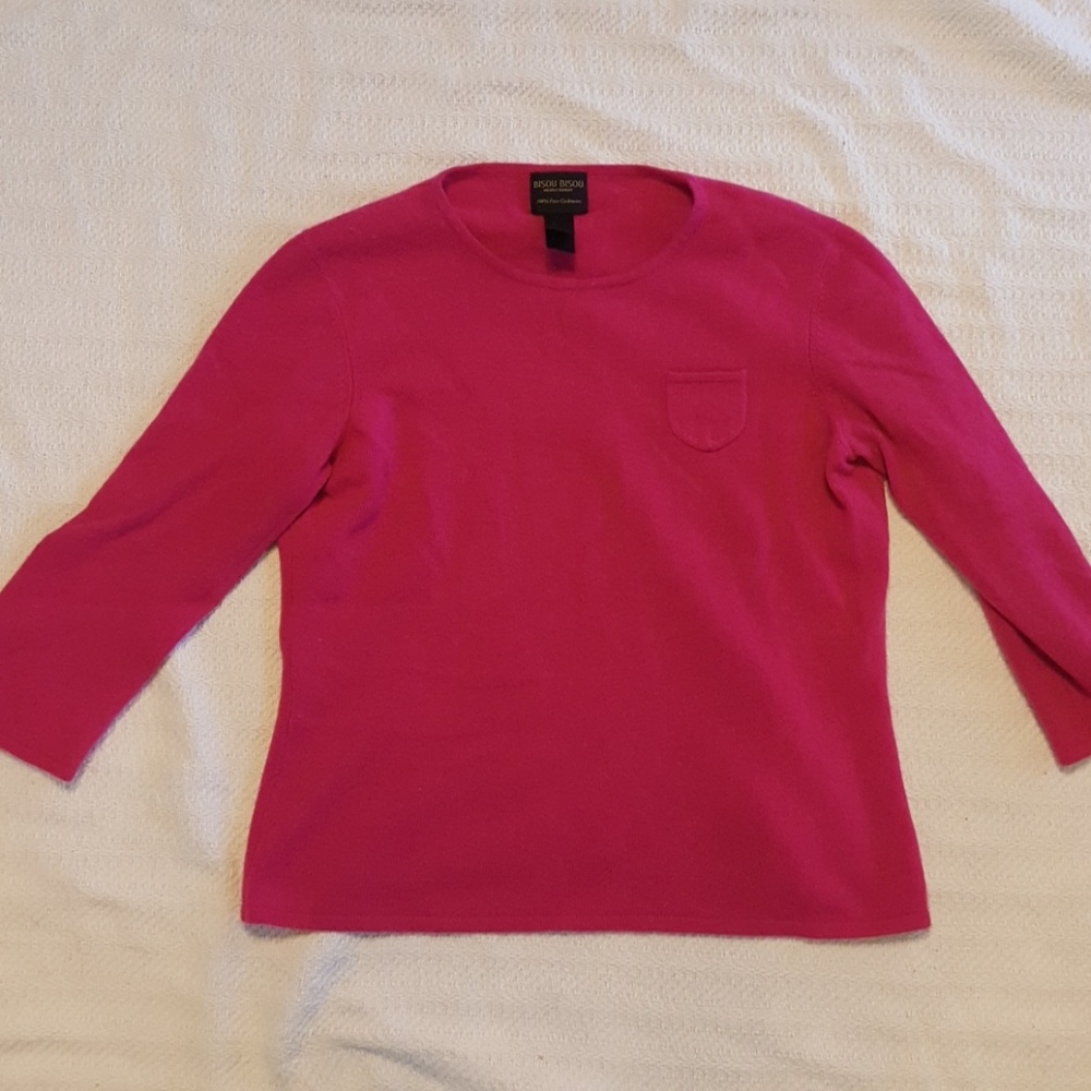 100% cashmere sweater